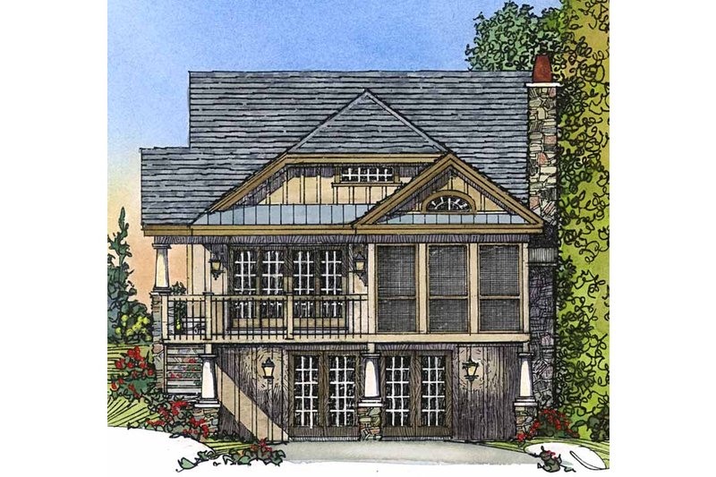 House Blueprint - Floor Plan - Other Floor for Country House Plan #1016-44 - 2 bed, 2.5 bath