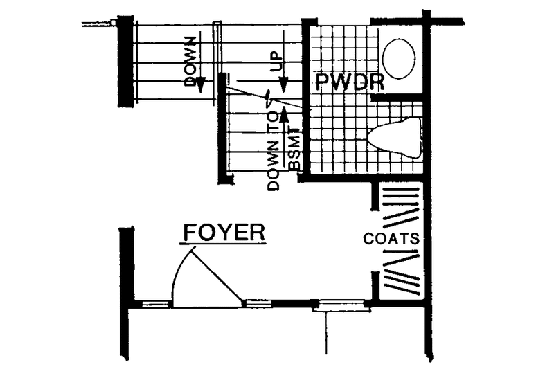 House Blueprint - Floor Plan - Other Floor for Contemporary House Plan #72-1068 - 3 bed, 2.5 bath