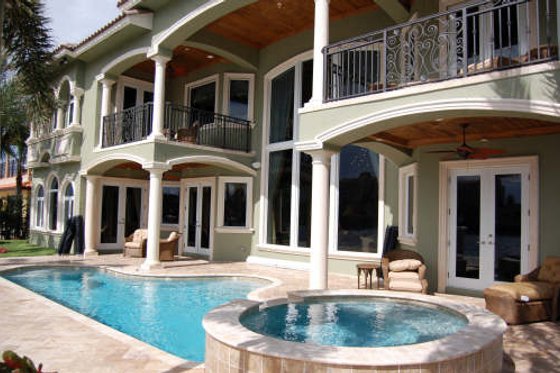Photo 8 for Mediterranean House Plan #420-185 - 5 bed, 6.5 bath