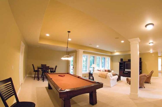 Interior - Family Room 1 for Prairie House Plan #928-50 - 3 bed, 2 bath