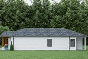 Craftsman Style House Plan - 2 Beds 2 Baths 1018 Sq/Ft Plan #1112-8 