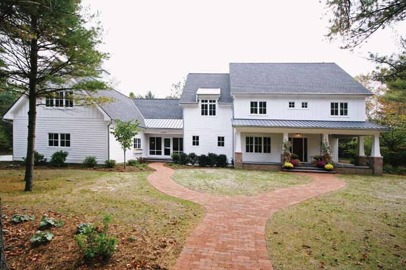 Home Plan - Exterior - Front Elevation 8 for Colonial House Plan #928-97 - 4 bed, 3.5 bath