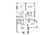 Craftsman Style House Plan - 4 Beds 3.5 Baths 3368 Sq/Ft Plan #132-366 Floor 