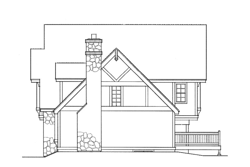 Architectural House Design - Tudor Floor Plan - Other Floor Plan #1037-37