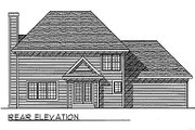 Traditional Style House Plan - 3 Beds 2.5 Baths 1912 Sq/Ft Plan #70-239 