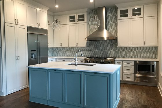 Interior - Kitchen for Craftsman House Plan #437-76 - 4 bed, 3.5 bath