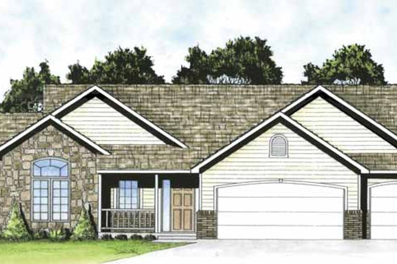 House Design - Traditional Exterior - Front Elevation Plan #58-234