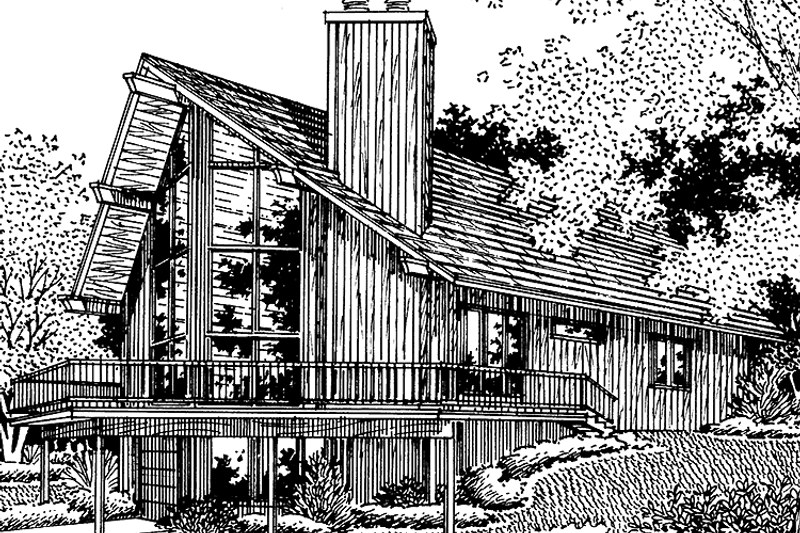 Dream House Plan - European Exterior - Front Elevation Plan #320-1013
