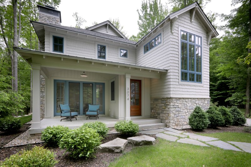 House Blueprint - Exterior - Outdoor Living for Cottage House Plan #928-402 - 4 bed, 3 bath