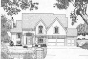 Traditional Style House Plan - 4 Beds 3.5 Baths 3177 Sq/Ft Plan #6-150 