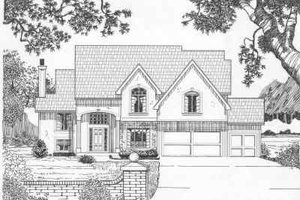 Traditional Exterior - Front Elevation Plan #6-150