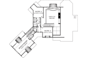 European Style House Plan - 3 Beds 3.5 Baths 3261 Sq/Ft Plan #453-36 