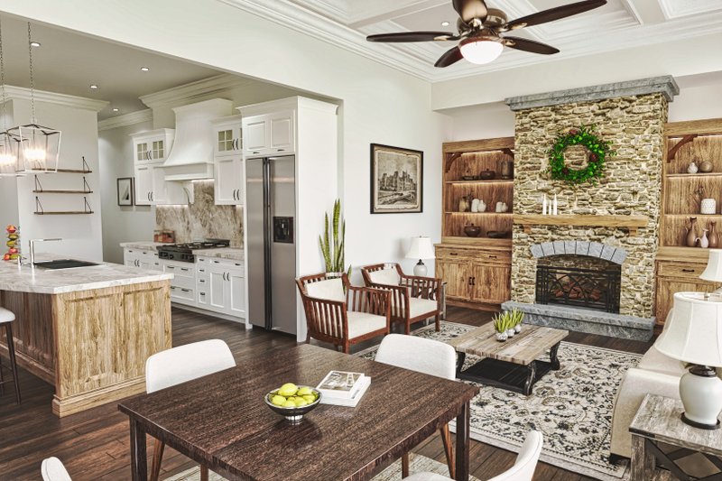 Home Plan - Interior - Other 2 for Farmhouse House Plan #54-488 - 3 bed, 3.5 bath
