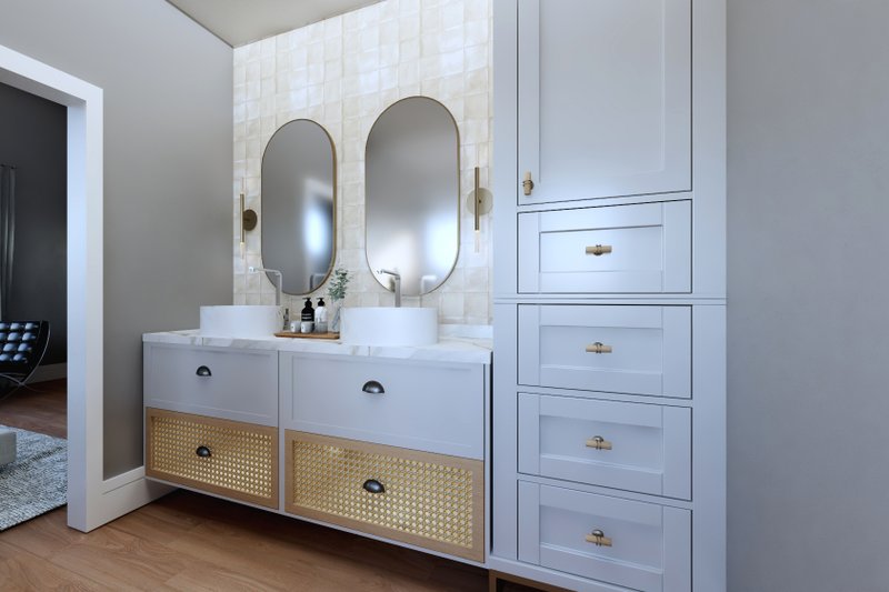 House Design - Interior - Master Bathroom for Modern House Plan #1064-317 - 3 bed, 2 bath