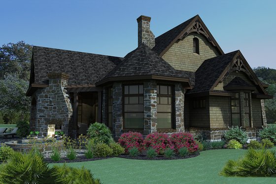 Exterior - Other Elevation for Craftsman House Plan #120-165 - 3 bed, 2.5 bath