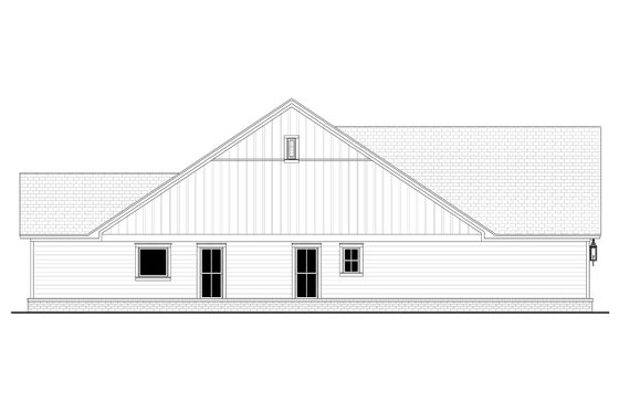 Exterior - Other Elevation for Farmhouse House Plan #430-284 - 3 bed, 2.5 bath
