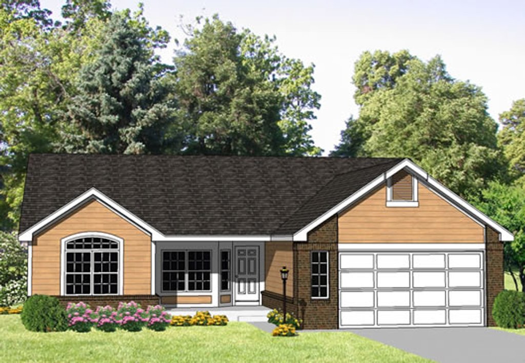 Ranch Style House Plan 3 Beds 2.5 Baths 2025 Sq/Ft Plan 116196