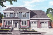 Traditional Style House Plan - 4 Beds 2.5 Baths 2679 Sq/Ft Plan #46-883 