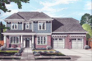Traditional Exterior - Front Elevation Plan #46-883