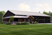Country Style House Plan - 1 Beds 1.5 Baths 1945 Sq/Ft Plan #1064-259 