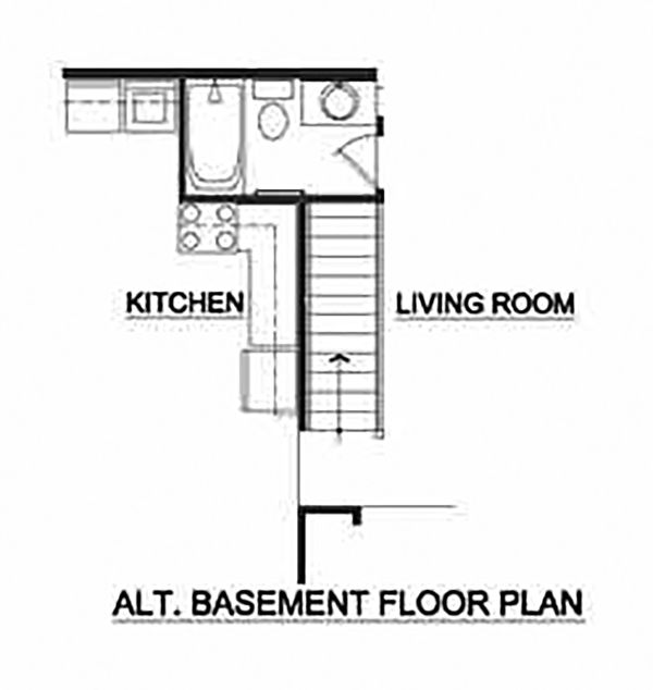 Craftsman Floor Plan - Other Floor Plan #116-304