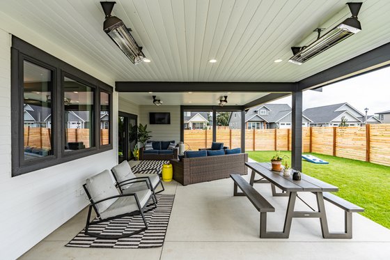 Exterior - Outdoor Living 2 for Contemporary House Plan #1070-153 - 3 bed, 2.5 bath