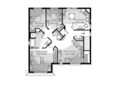 European Style House Plan - 9 Beds 3 Baths 3774 Sq/Ft Plan #23-2447 