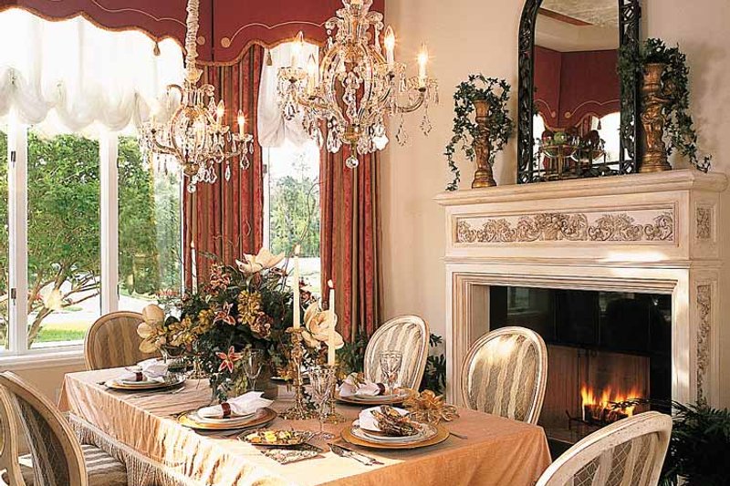 Dream House Plan - Interior - Dining Room for European House Plan #417-563 - 4 bed, 5 bath