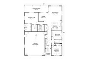 Traditional Style House Plan - 3 Beds 2 Baths 1932 Sq/Ft Plan #124-1375 Floor 