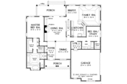 Country Style House Plan - 4 Beds 4 Baths 3292 Sq/Ft Plan #929-544 