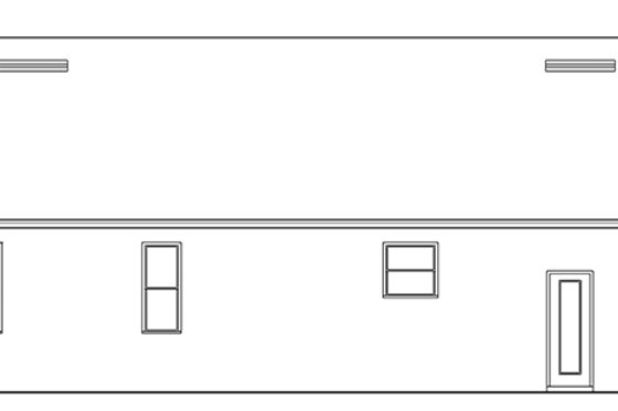 Exterior - Other Elevation 1 for Colonial House Plan #1058-102 - 2 bed, 2 bath