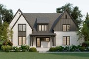 Tudor Style House Plan - 4 Beds 3.5 Baths 3665 Sq/Ft Plan #1079-6 