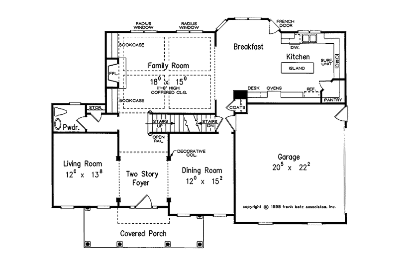 Home Plan - Floor Plan - Main Floor for Victorian House Plan #927-542 - 4 bed, 3.5 bath
