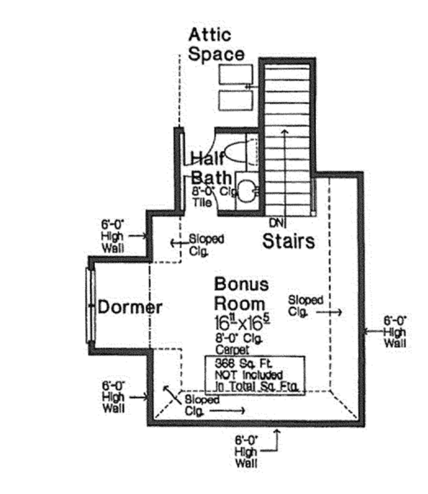Home Plan - Country Floor Plan - Other Floor Plan #310-1272