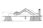Country Style House Plan - 4 Beds 3 Baths 2609 Sq/Ft Plan #17-2928 