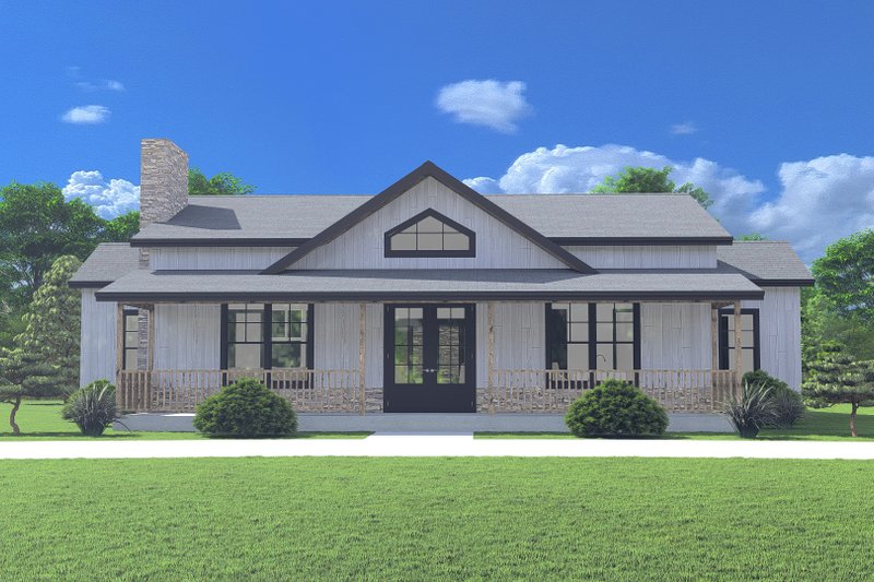 House Blueprint - Photo 16 for Farmhouse House Plan #1109-14 - 2 bed, 3 bath