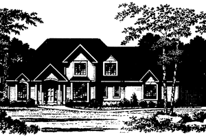 House Design - Traditional Exterior - Front Elevation Plan #328-217