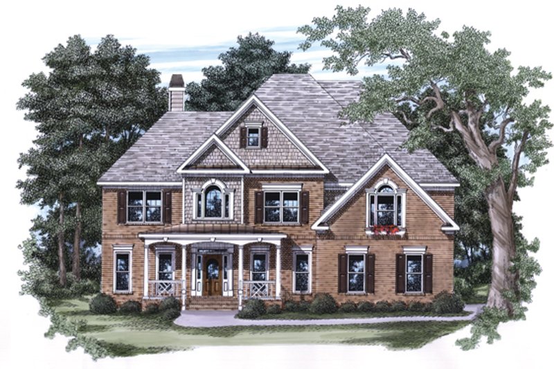 Home Plan - Victorian Exterior - Front Elevation Plan #927-542