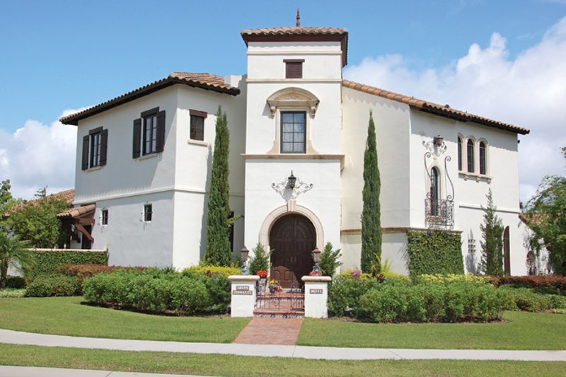 Dream House Plan - Exterior - Front Elevation 3 for Mediterranean House Plan #1058-13 - 6 bed, 4.5 bath