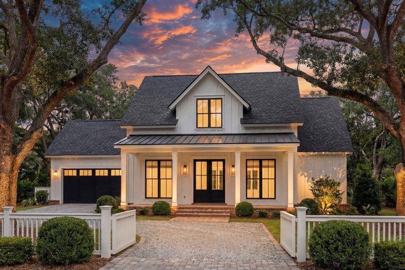House Plan Design - Exterior - Front Elevation 3 for Farmhouse House Plan #430-318 - 3 bed, 2 bath