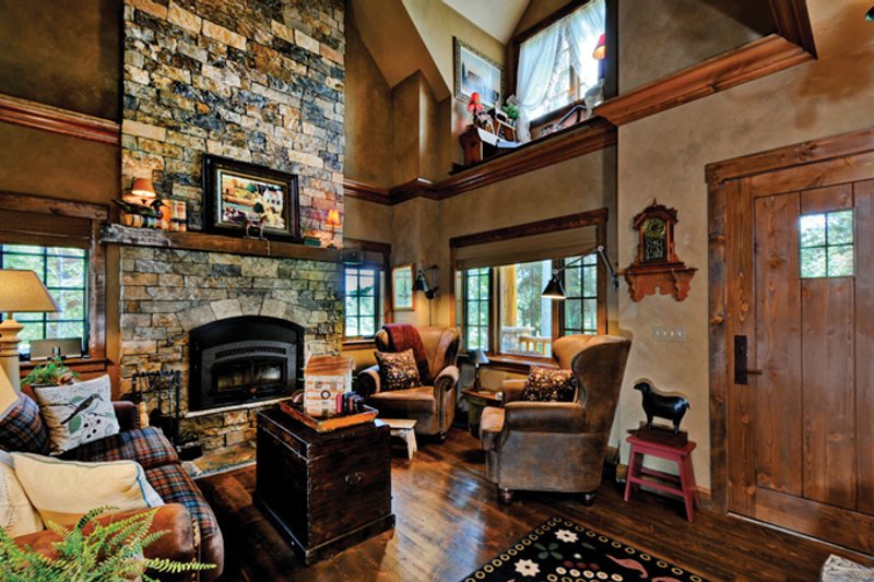 Architectural House Design - Interior - Other for Cabin House Plan #942-25 - 2 bed, 2 bath