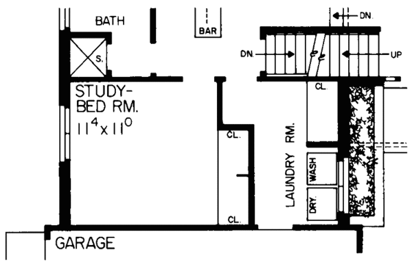 House Blueprint - Contemporary Floor Plan - Other Floor Plan #72-620