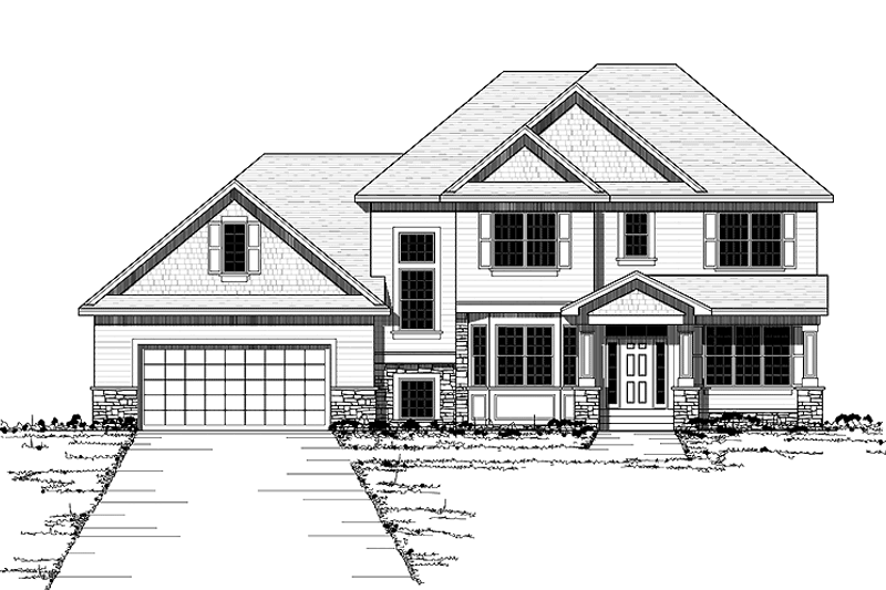 Dream House Plan - Traditional Exterior - Front Elevation Plan #51-658