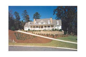 Exterior - Other Elevation 1 for Country House Plan #429-32 - 4 bed, 3.5 bath