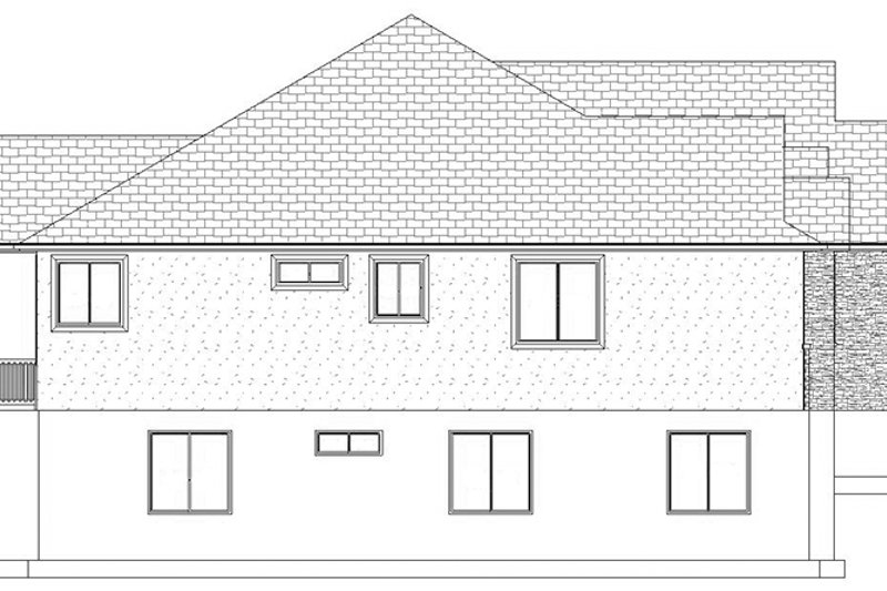 Home Plan - Exterior - Other Elevation 3 for Ranch House Plan #1060-30 - 5 bed, 3.5 bath