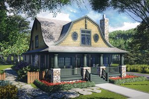 Dream House Plan - Colonial Exterior - Front Elevation Plan #928-241