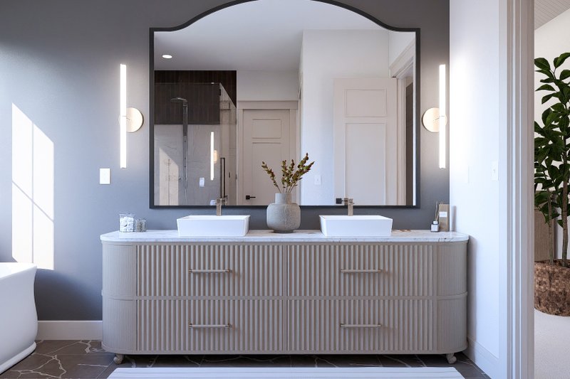 Dream House Plan - Interior - Master Bathroom for Cottage House Plan #455-800 - 3 bed, 2.5 bath