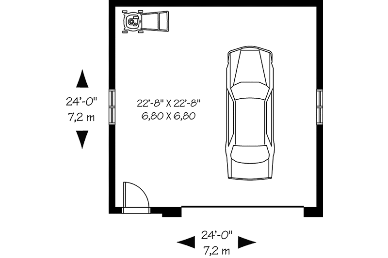 Dream House Plan - Floor Plan - Main Floor House Plan #23-2368, 0 bath