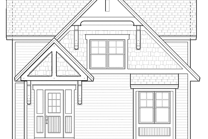 Dream House Plan - Exterior - Front Elevation 3 for Bungalow House Plan #928-191 - 3 bed, 2 bath