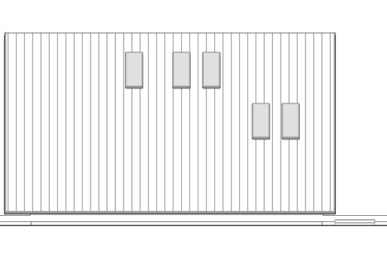 Exterior - Other Elevation 1 for Modern House Plan #1114-32 - 2 bed, 2 bath